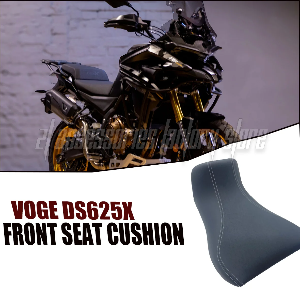 

Original Motorcycle Front Seat Cushion Lowered 3CM Fit For VOGE DS625X DSX625 625DSX DS625 X DS X 625 DSX New
