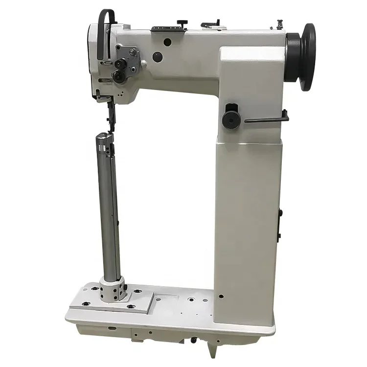 

8365 Automatic single needle unison high post bed industrial sewing machine for leather bag luggage