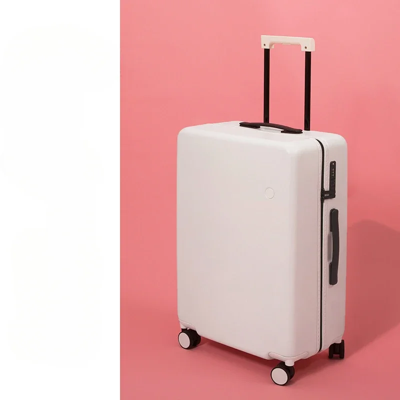 Moda rolando bagagem mala de viagem novo grande capacidade tronco 20/22 carry-on caixa estudante trole caso roda universal