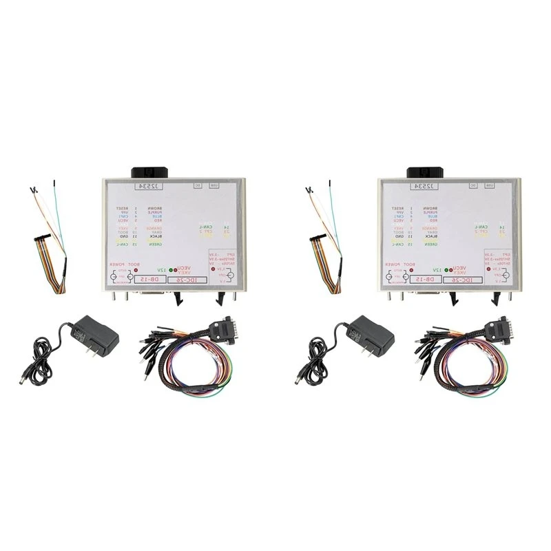 B29C-2X New Power Box J-TAG For FLASH Via J2534 Works For FLASH ECU-Soft OBD ECU Programmer Power BOX US Plug