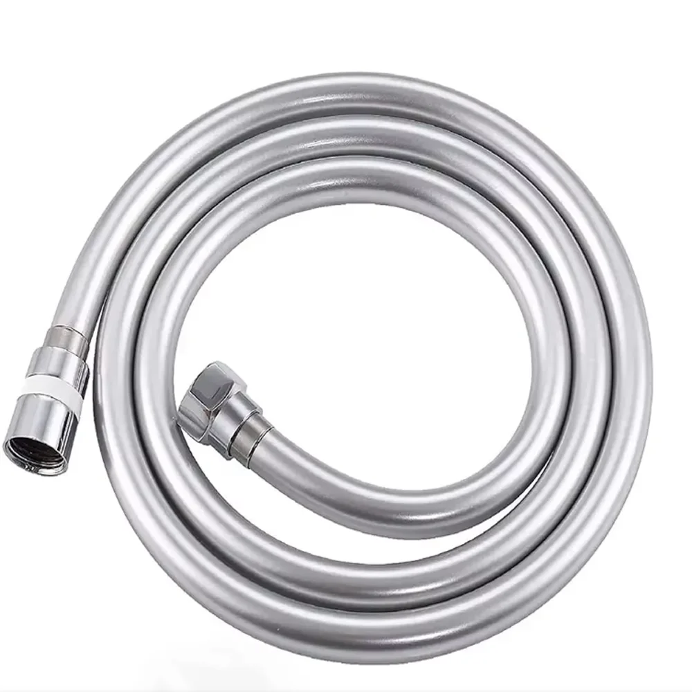 

1.5/2/3/4m PVC Handheld Shower Hose Bathroom GI/2 Universal Interface High Pressure Explosion-proof Faucet Hose Extension Pipe