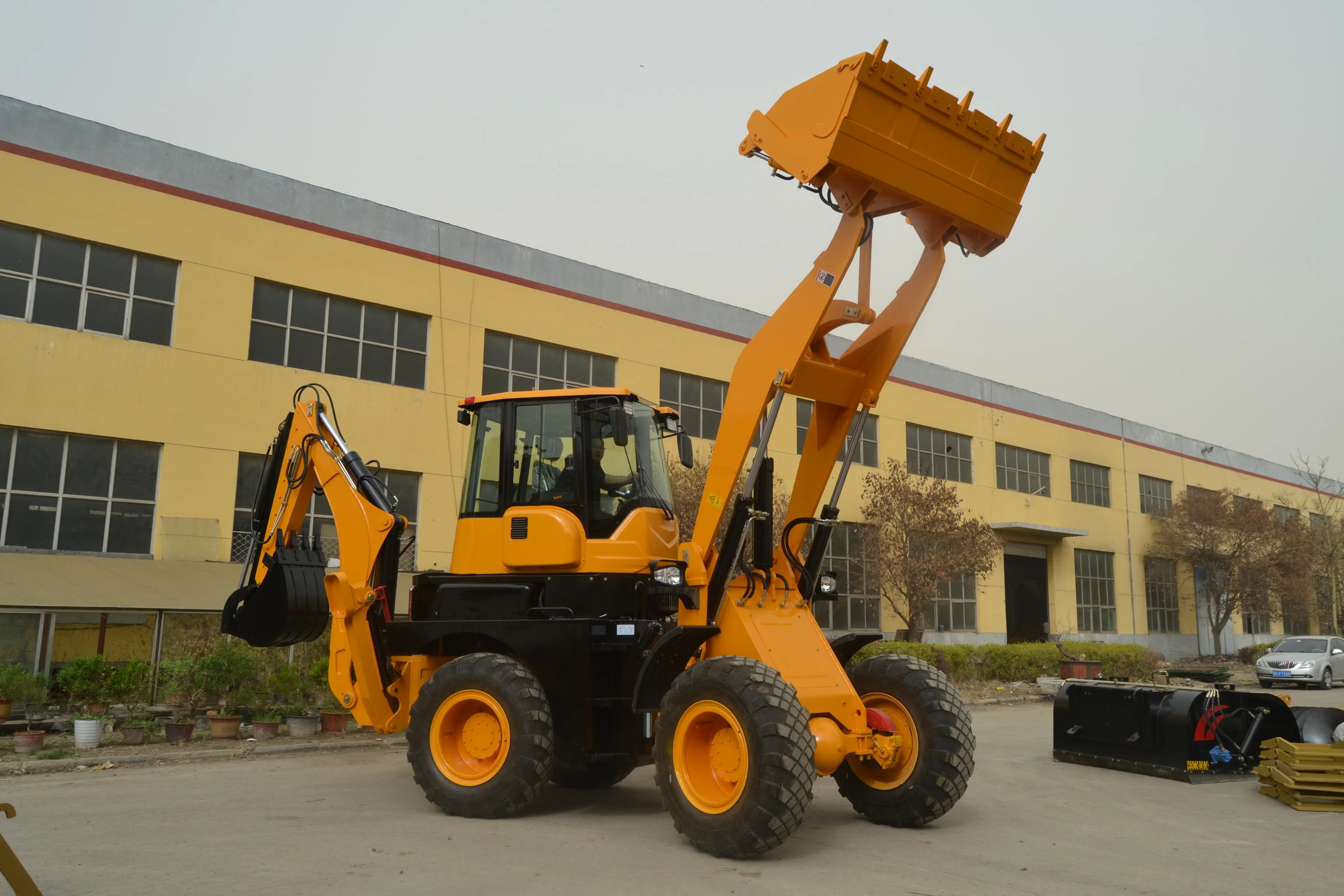 Excavadora retroexcavadora WZ40-30 a la venta