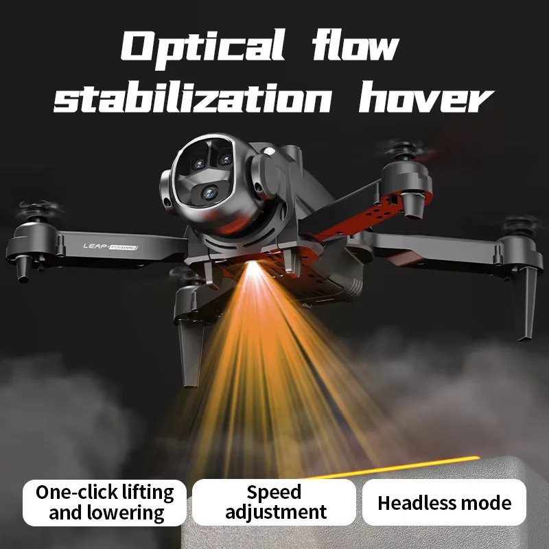 طائرة بدون طيار جيب قابلة للطي مع كاميرا XS6 8K زاوية واسعة FPV المحمولة السفر لعبة تعمل بالريموت أفضل هدية عيد ميلاد للأطفال الأولاد والبنات والمبتدئين