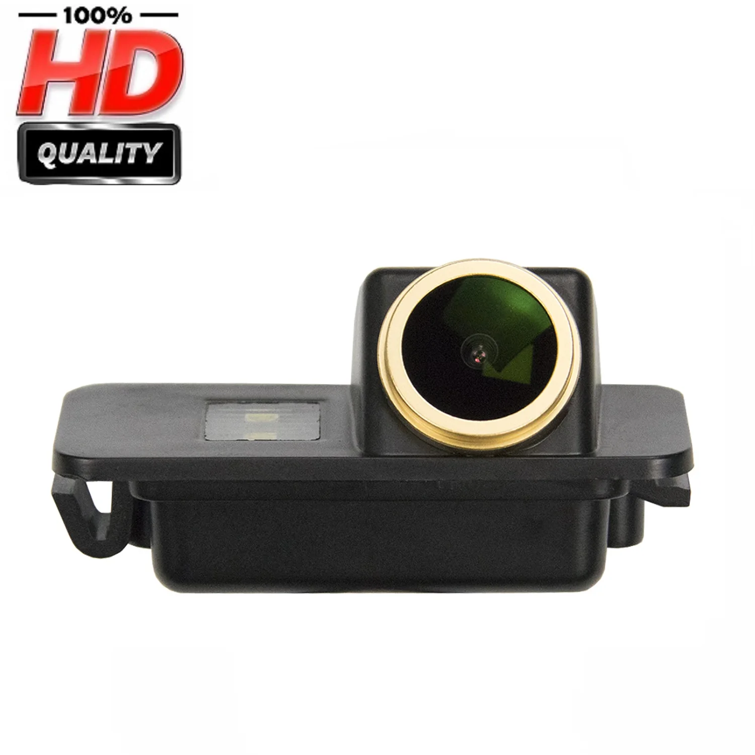 

HD 1280*720p Rear View Golden Camera for FORD Ranger Explorer EcoSport Kuga Mondeo BA7 MK4 Fiesta ST Focus Mk2 MK3 S-Max C-Max