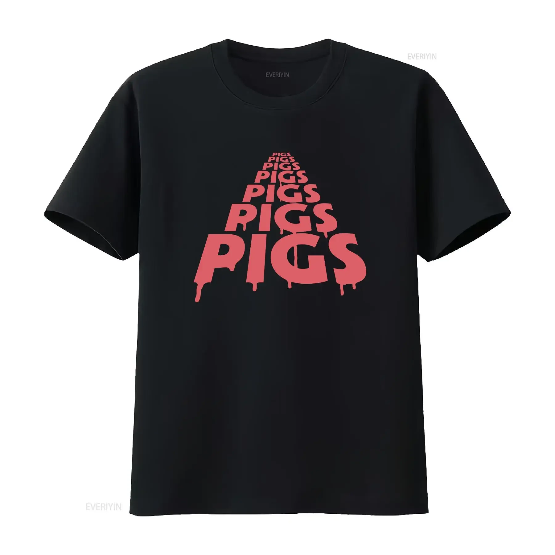 Pigsx7 T shirt Size Medium Sludge Metal vintage Washed Breathable Unisex graphic Stretched Top For Everyday Wear Comfortable