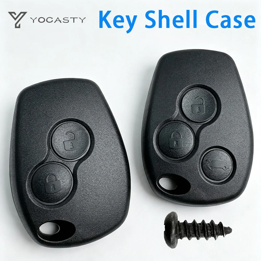 For Renault Wind Clio Modus Kangoo Master Twingo Trafic Symbol Duster Logan Sandero Vivaro Remote Car Key Shell Case 2 3 Button
