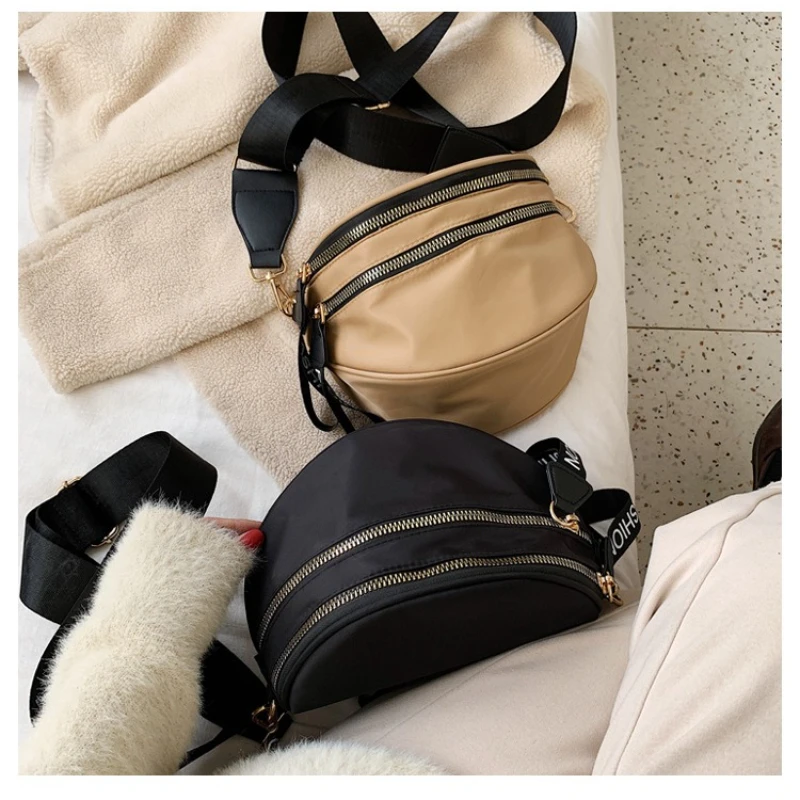 

Trendy Women Waist Bag Fanny Pack Large Capacity Crossbody Chest Bags Banana Pack PU Leather Female Waist Belt Bag Phone Pack