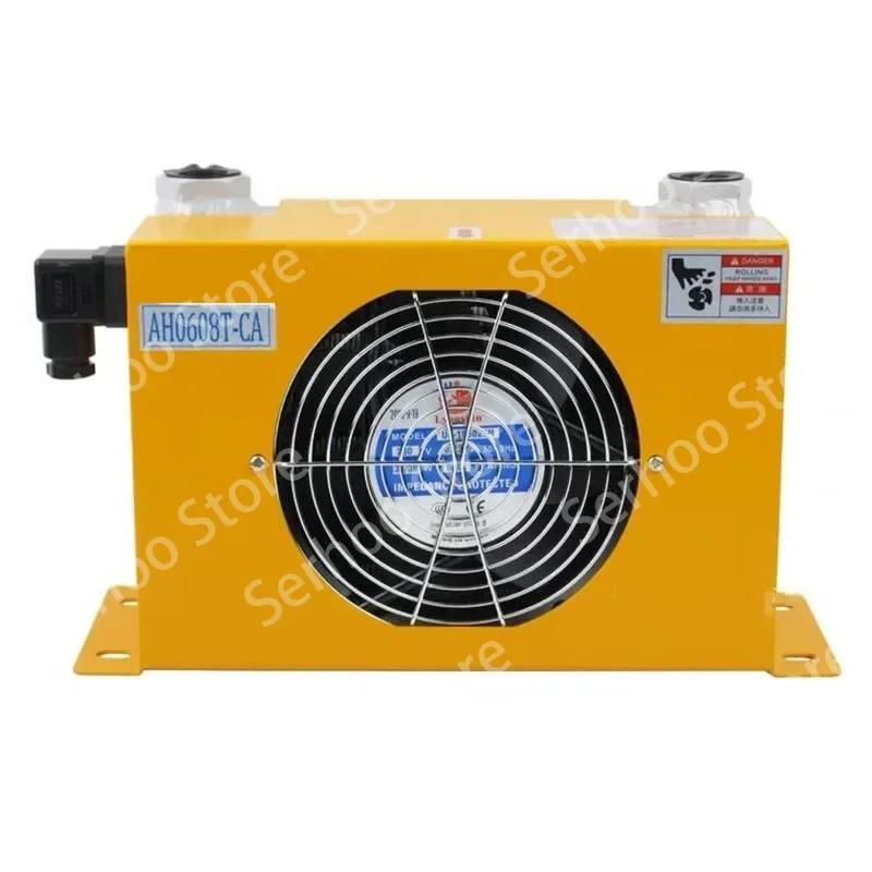 AH0608T-CA 60L/min Hydraulic Air Cooler Hot Selling Hardware Tools Fan Air Cooling Oil Cooler 110v/220v/24v Fuel tank cooling