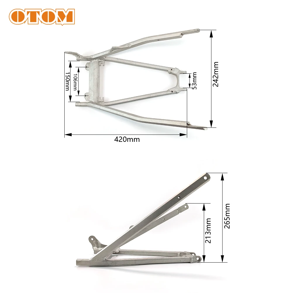 Motorcycle Subframe Support Tray Shelf Bracket Rear Seat Stay For KTM EXC250 EXC300 EXCF350 EXCF500 SXF450 SX125 XCW150 XCF250