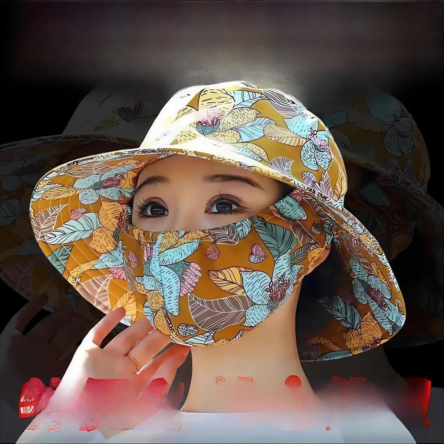 chapeu-de-verao-feminino-com-mascara-anti-uv-integrada-bone-de-trabalho-na-fazenda-com-design-floral-estilo-casual-chapeu