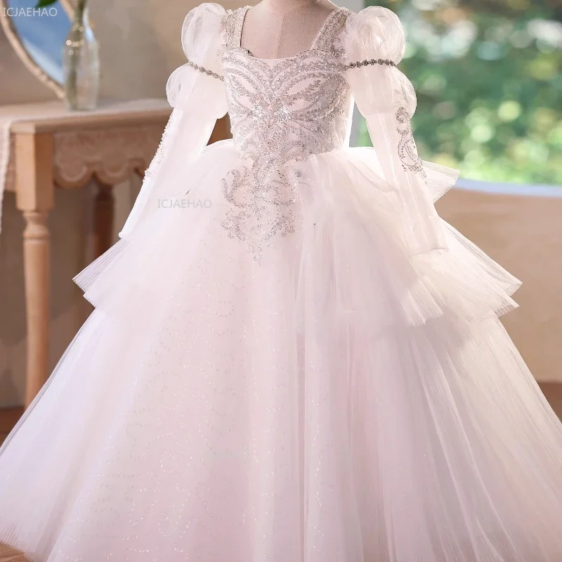 

Элегантное платье для девочек, детское праздничное платье принцессы для девочек, детская одежда на день рождения, праздничная одежда, платья, одежда, костюмы