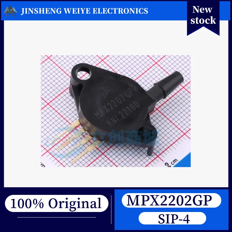 (1/5 piece) 100% New MPX2202GP SIP-4 Gauge Pressure Sensor, In Stock, Original Chipset