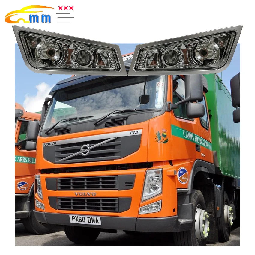 1Pair left and right fog Lamp for volvo FH13 FH16 FM500 FH500 truck fog lamp