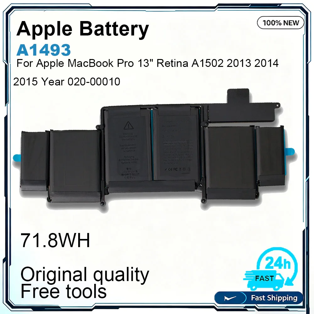 New A1582 A1493 Laptop Battery For