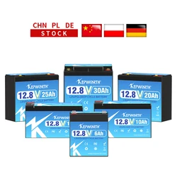 KEPWORTH LifePo4 Battery 12v 6Ah 10Ah 12Ah 20Ah 25Ah 30Ah Built-in BMS 12V LiFePo4 Rechargeable Supply Run in Series or Parallel