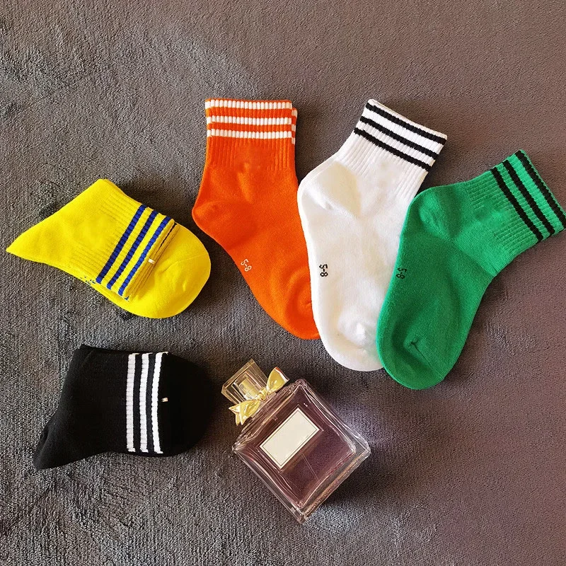 

New Children's Pure Cotton Socks Thin Basketball Fashion Socks Medium Sleeve Children's Student Fashion