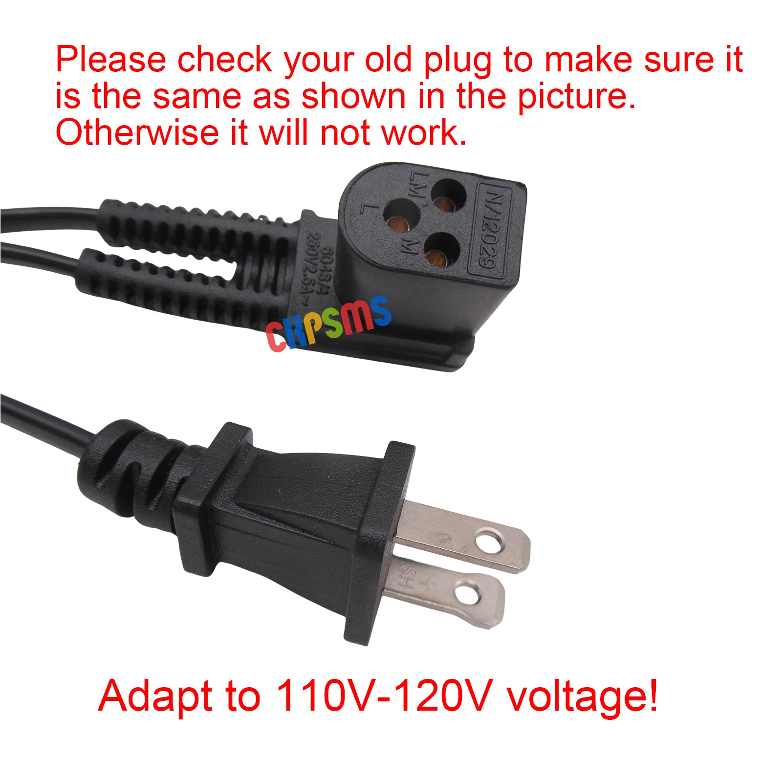 3 Prong Power Cord Foot Pedal Control FIT FOR Singer Sewing Machine #979314-031 110V 1PCS