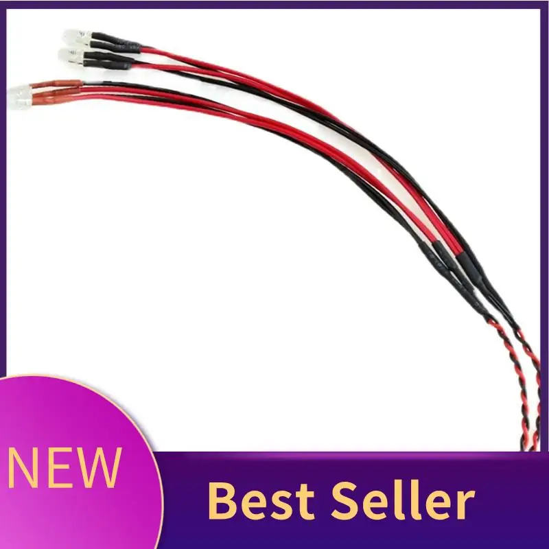 HFES RC 자동차 LED 라이트 헤드라이트 및 Mini-Z MA020 MR03 FWD RWD 1/28 RC 자동차 업그레이드 부품