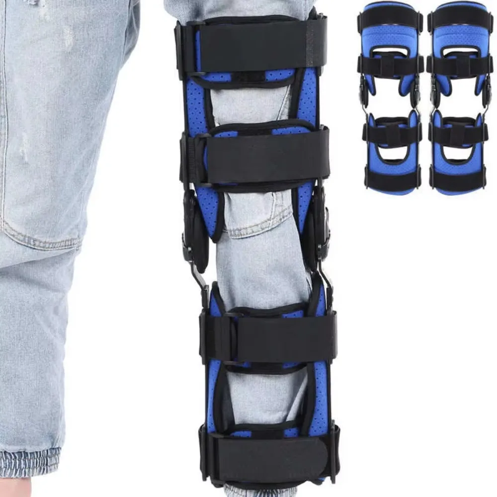 

Leg Fixed Brace Splint Adjustable Fitness Knee Joint Meniscus Support Knee Orthosis Immobilizer Corrector Joint Orthosis Bandage