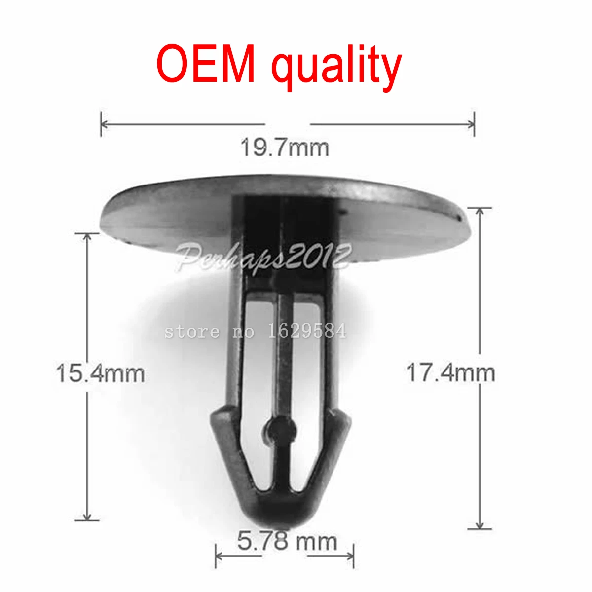 50/500 91501-SEA-003 91501-SNA-003 91501SEA003 Windscreen Cowl Scuttle Panel Retainer Trim Fastener clip 91501SNA003 for Honda