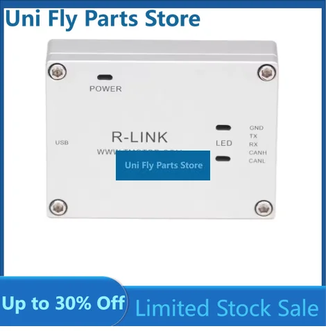 UniFly1pcs T-motor R-Link LINK RUBIK LINK V2.0 USB To Serial Port Module For CubMars AK Series Motor Dynamical Modular