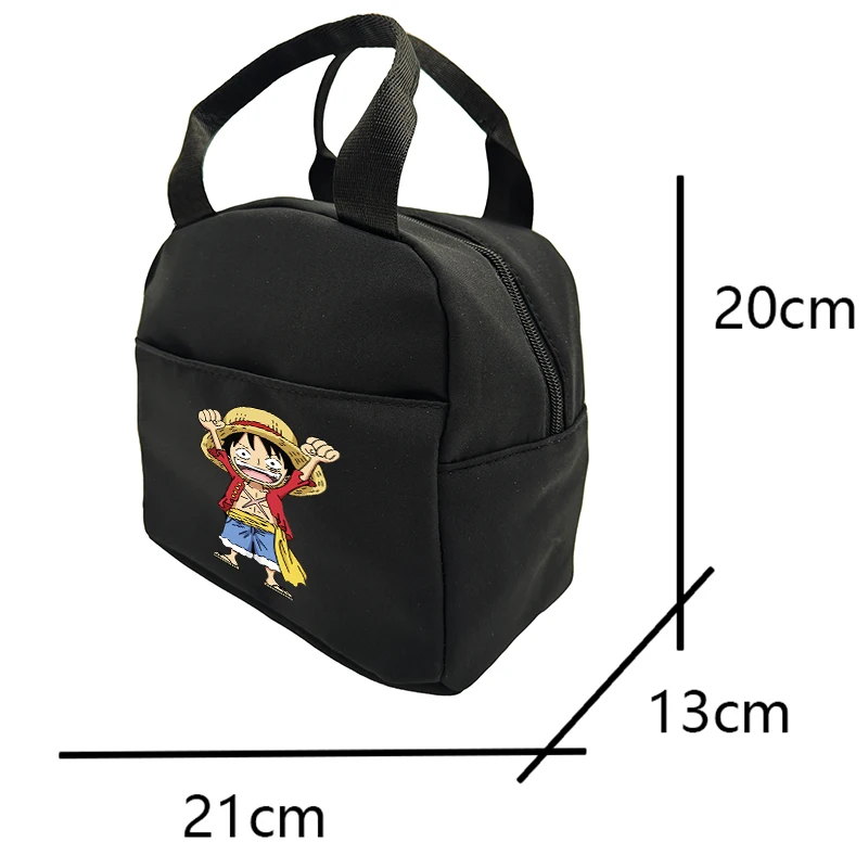 One Piece Children\'s Lunch Bag Primary School Lunch Box Bag Children\'s Best Gift Cartoon Mochila Best Gift for Children