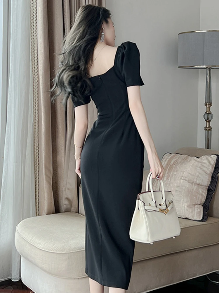 sachin and babi light blue dress Women's Sleeveless Funeral Dress V-Neck Office Sheath Dresses with Belt