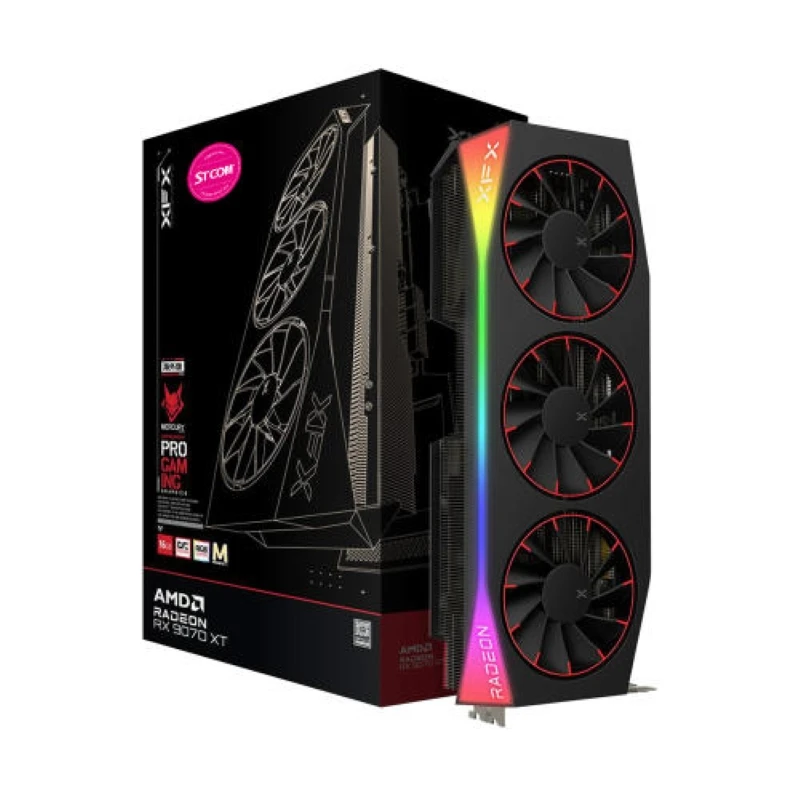 Xfx Radeon Rx 9070 Xt Mercury Magnetic Air Rgb Oc D6 16Gb #1
