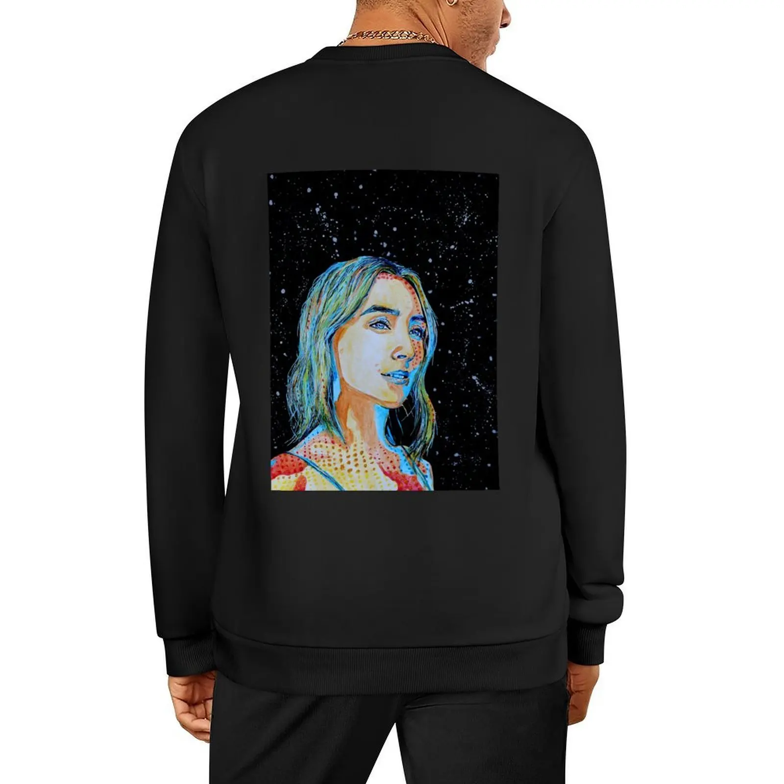 Пуловер в стиле комиксов Saoirse Ronan, осенние новинки, одежда для мужчин, мужская одежда, спортивные костюмы, зимняя мужская толстовка