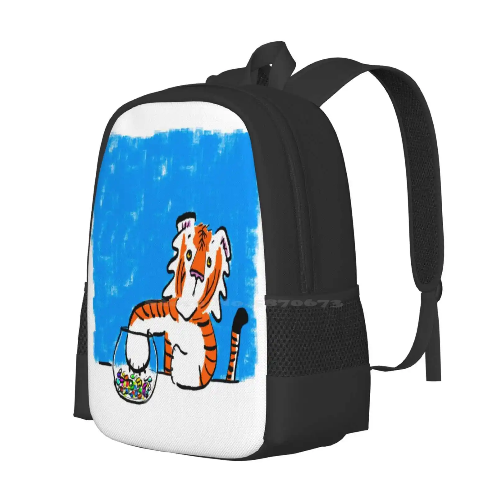 Apex The Jelly Bean Hunter Hot Sale Schoolbag Backpack Fashion Bags Apex The Tiger Tigers Jelly Beans Elizac Eliza Callard