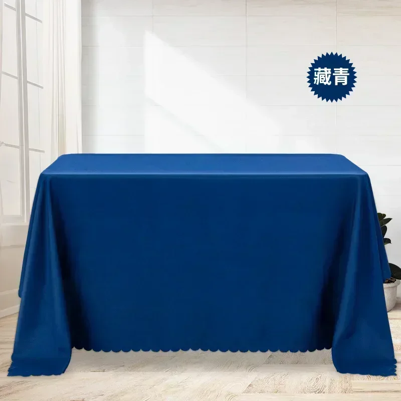 

Household waterproof, scald resistant, oil resistant, and washable tablecloth rectangular