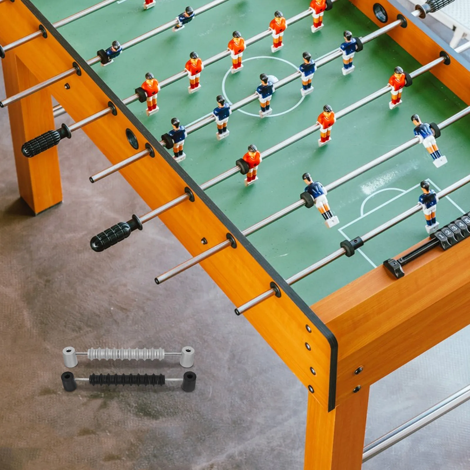 

2Pcs Portable Foosball Scorekeeper Plastic Football Table Score Counter Reliable Game Scoring Device Foosball Score Keeper