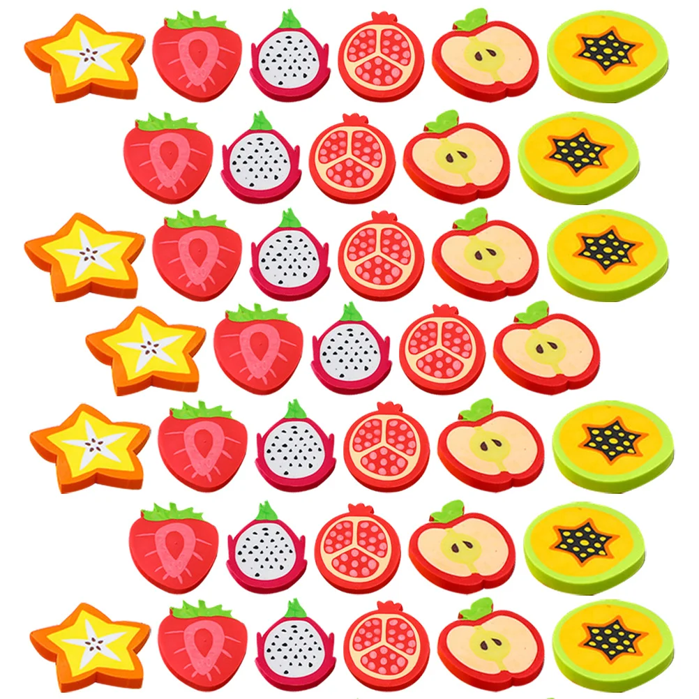 

cute erasers fruit erasers cartoon erasers portable erasers decorative pencil erasers erasers for office
