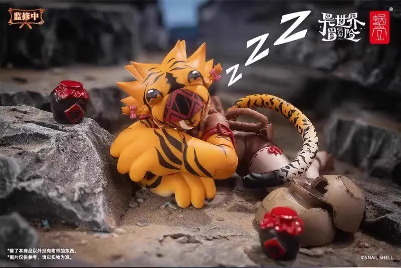 New In Stock Originate Snail Shell Tiger girl RPG-04 Garu Movability Model Toys 1/12 Beautiful Girl Model   - view 5
