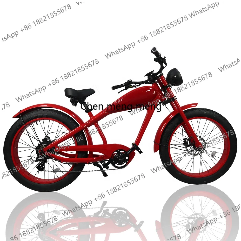 750w Motor 7-Speed Alloy Frame Disc Brake System 26 Inch Electric City Bike Dirt City Road Electric Bike