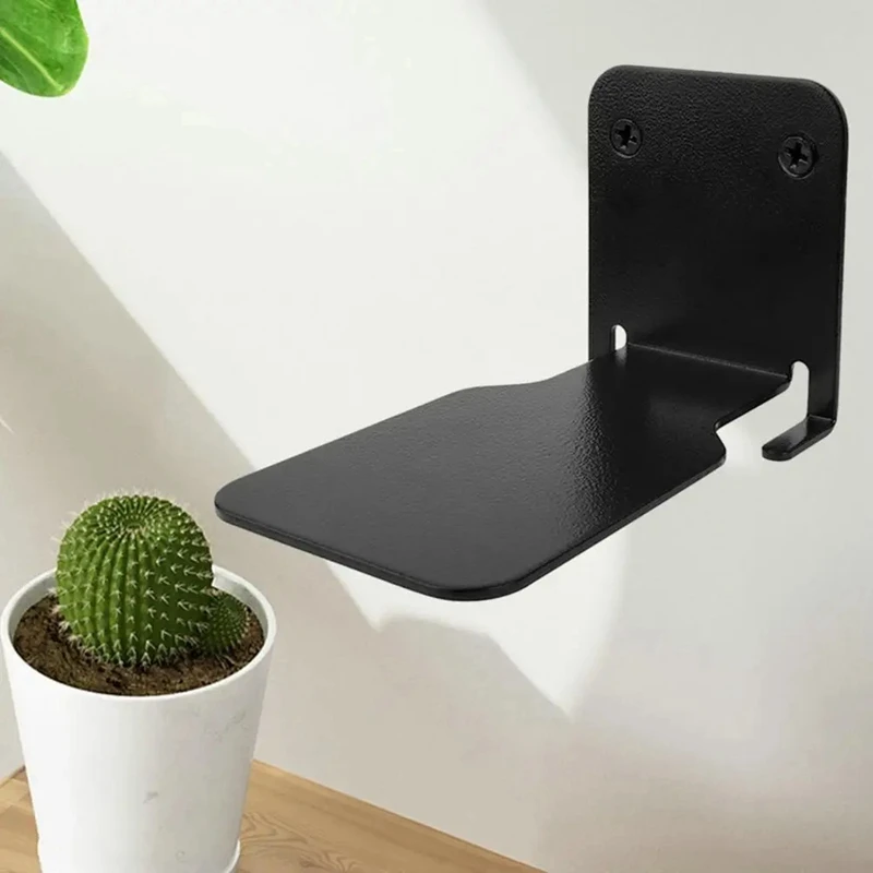 2PCS Metal Bookshelf Stylish Floating Bookshelf Set Space-Saving Wall Mounted Shelves For Home Office Easy Install Easy To Use