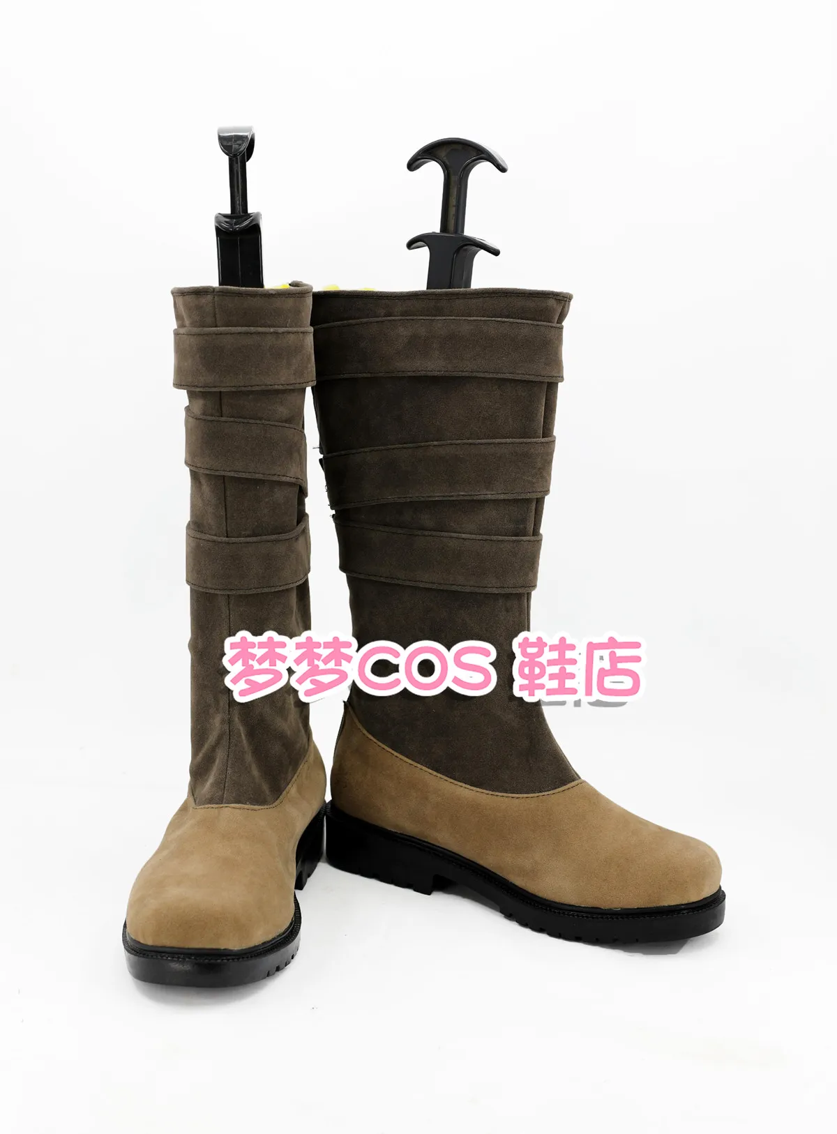 Chinese Brotherhood of Assassins Shao Jun Cosplay Shoes Master Assassin Boots Handmade Faux Leather Shoes