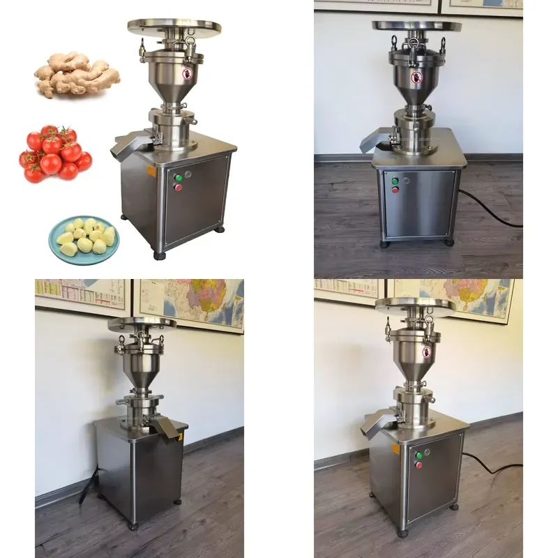 Certificado YWM, Molinillo de Jengibre y Ajo, Triturador Húmedo, Molinillo de Vegetales para Salsas/Humus