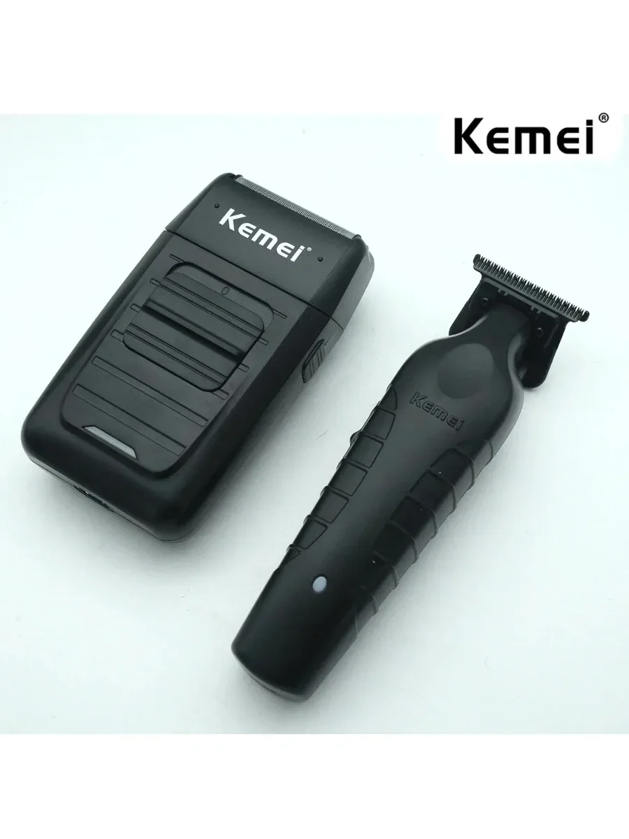Kemei Tondeuse Kit KM-2296 KM-2299 KM-1102 mannen Elektrische Tondeuse Machine Professionele Haar Snijmachine voor Mannen - afbeelding 2