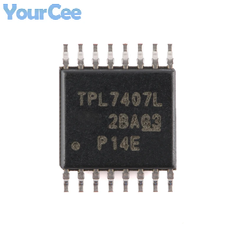 10 قطعة/2 قطعة TPL7407 TPL7407LPWR TSSOP-16 TSSOP16 الجهد العالي عالية الحالي NMOS الترانزستور صفيف IC رقاقة الدوائر المتكاملة
