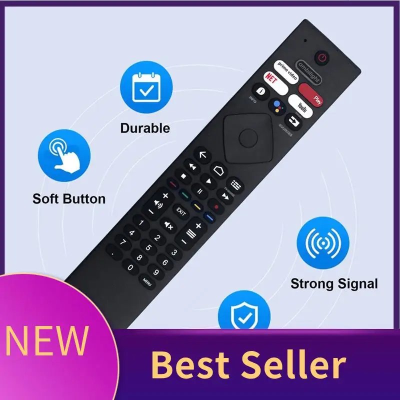 HFES RC4284505/01RP control remoto por voz para Ultra 4K HD LED Smart TV para 43PUS8506/12 50PUS8506/12 55OLED706/12 65OLED707/12