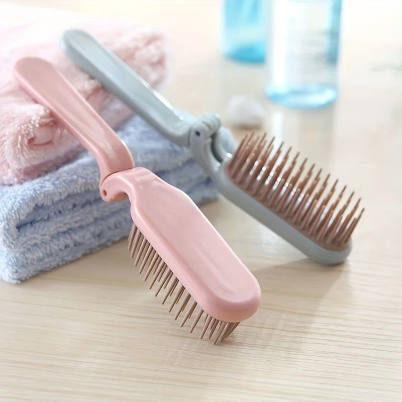 1pc Portable Folding Comb, a Compact Hair Comb Suitable for Travel, Perfect for Daily Use, Styling, and Grooming