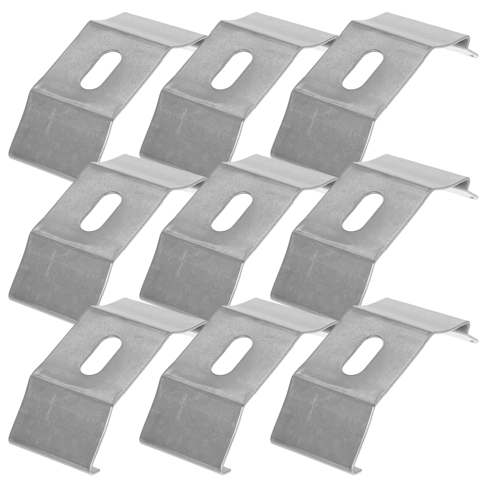 30 Pcs Vertical Blind Clamps Blinds Brackets Ceiling Clips Window Curtain Rod Mini Iron Mounting Holder Coverings