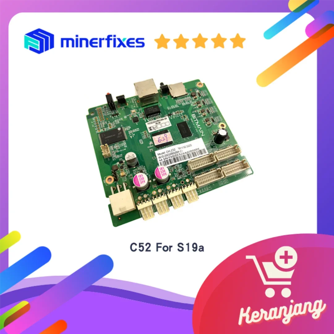 

Новая оригинальная плата управления C52 bitmain xc7z007s для antminer L7 S19 S19pro s19jpro S17 + T17 + Z15