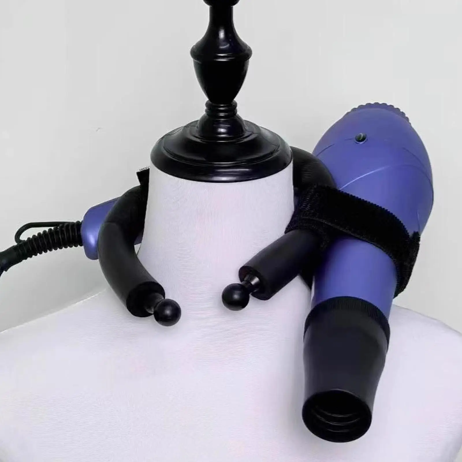 Dog Hair Dryer Hanger Pet Grooming Water Blowing Machine Practical Lightweight Neck Hanging Bracket Organizer Hair Dryer Holder