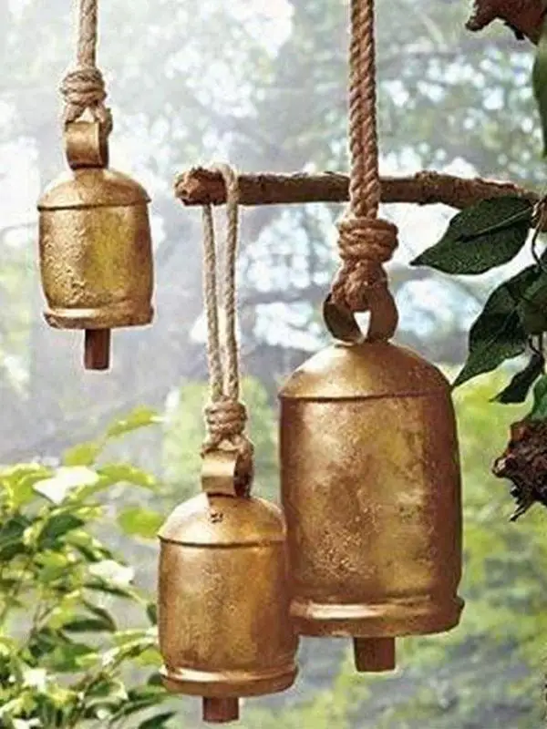 Decor Jingle Bell Christmas Tree Ornaments Rustic Harmony Brass Bells For Decoration Set Of 3 Huge Handmade Cow Bells Vintage