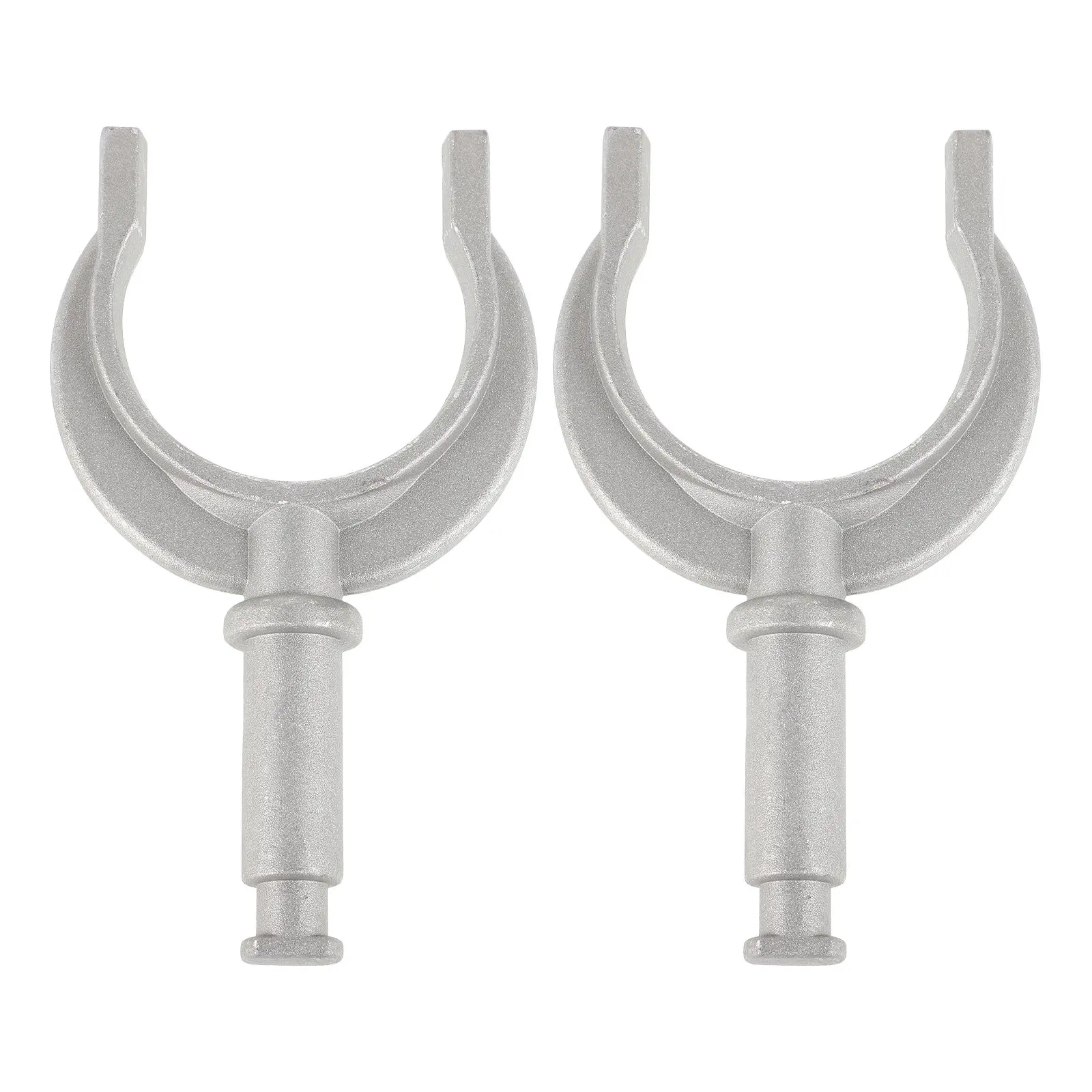 2Pcs Marine Oar Lock Bracket Heavy Duty Aluminum Rustproof Paddle Holder for Lifeboat Dinghy Kayak Raft Universal Oarlock Mount