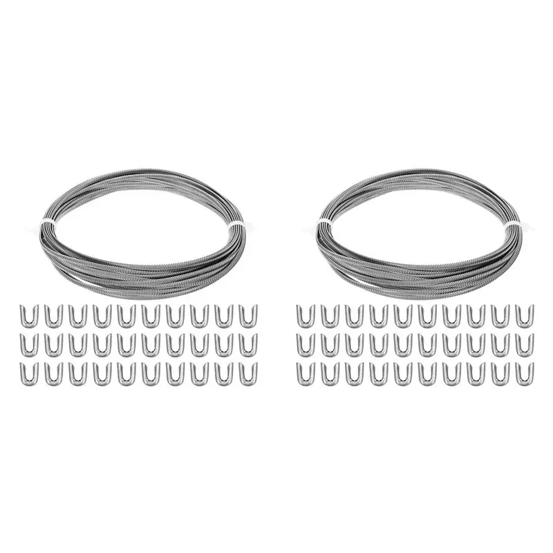 

A93E-2X Spiral Stainless Steel Boning, Flat Metal Corset Boning With 30 Steel Boning Tips For Corset Lacing Costume Hoop