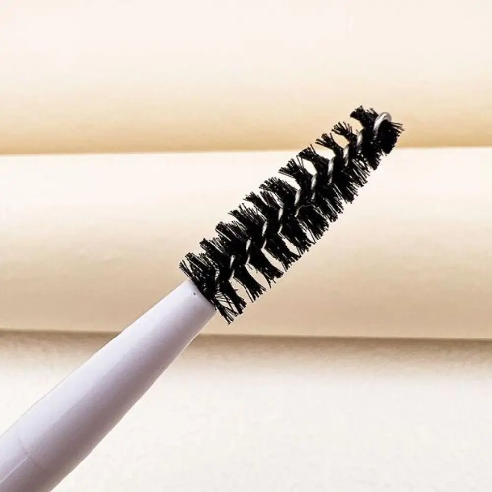 Washable Makeup Tool Eyebrow Brush for Grooming Brows Portable Spoolie Brush Double Eyebrow Eyelash Shaper Women Girls