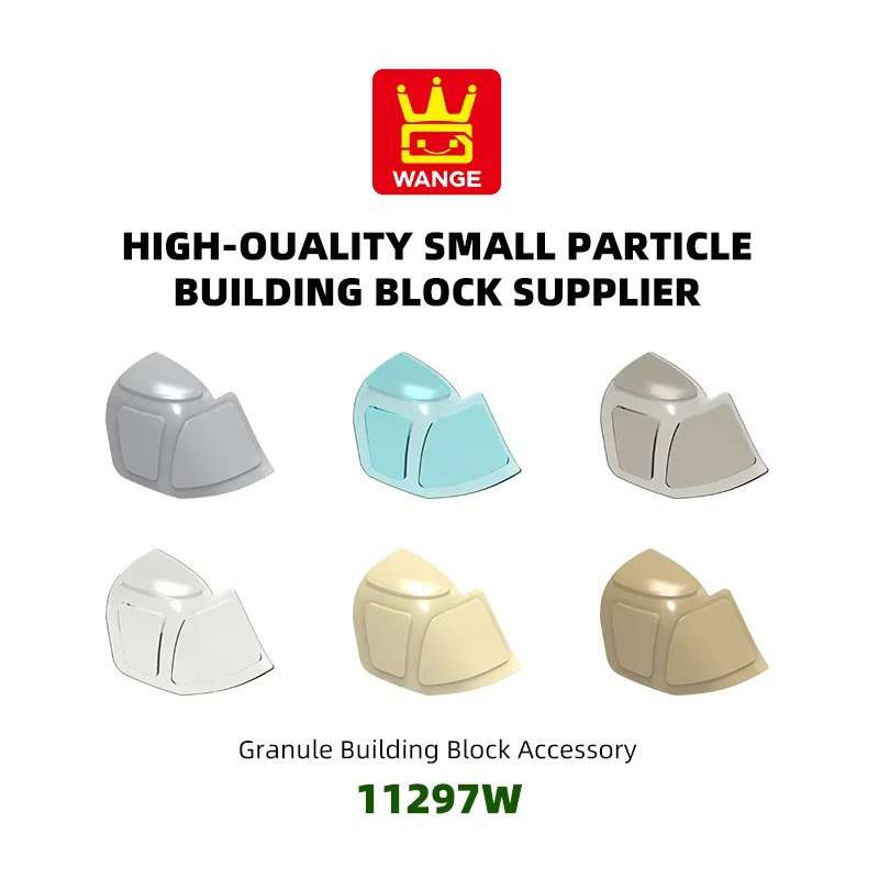 

WANGE 22 шт./лот 11297 Вт рыбный хобот стекло кабины A Block Moc цветные аксессуары, совместимые с кирпичом DIY детская игрушка в сборе подарок